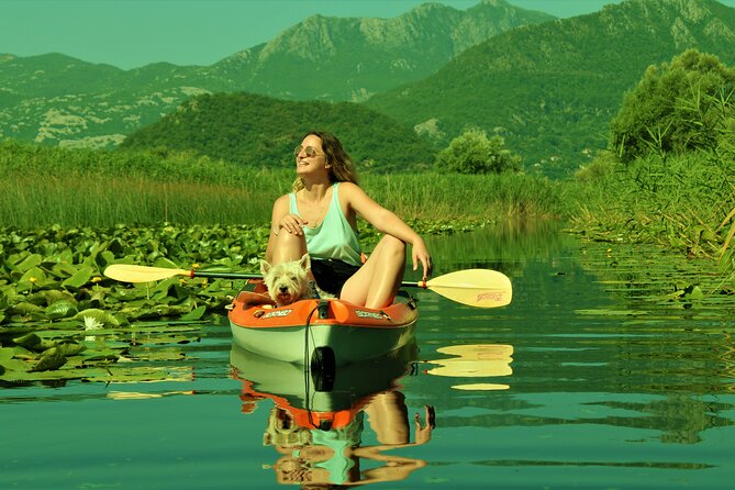 1-hour Kayak Adventure through Skadar Lake from Virpazar - Equipment and help on the water