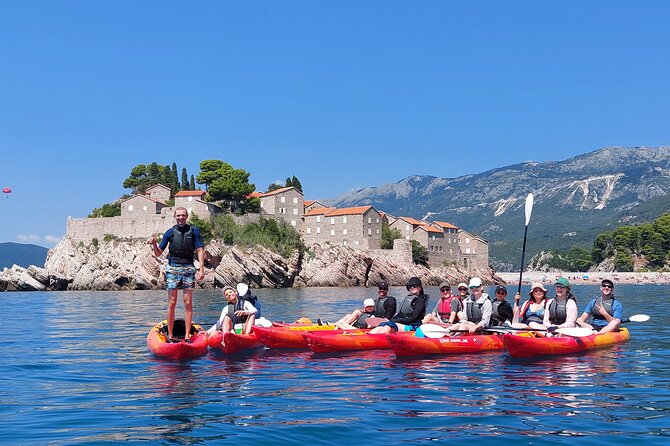 3.5-Hour Kayak Tour from Beсiсi to Sveti Stefan Island - Paddling past Rafailovići and Kamenovo