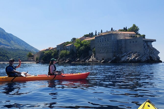 3.5-Hour Kayak Tour from Beсiсi to Sveti Stefan Island - Seeing Villa Miločer from the water