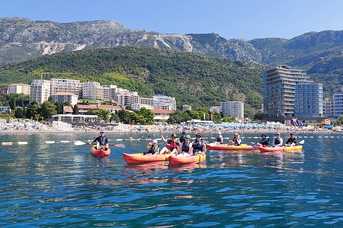 3.5-Hour Kayak Tour from Beсiсi to Sveti Stefan Island - The main stop: circling Sveti Stefan