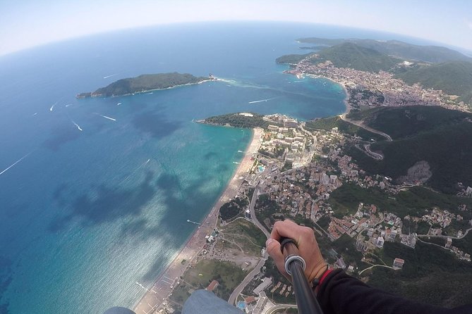 Bečići Standard Paragliding Montenegro /All-inclusive - What the flight feels like in the air
