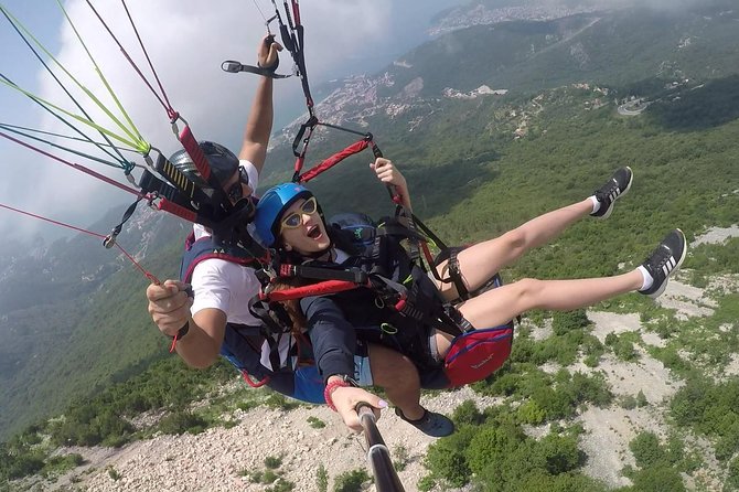 Bečići Standard Paragliding Montenegro /All-inclusive - What the route shows you from the air
