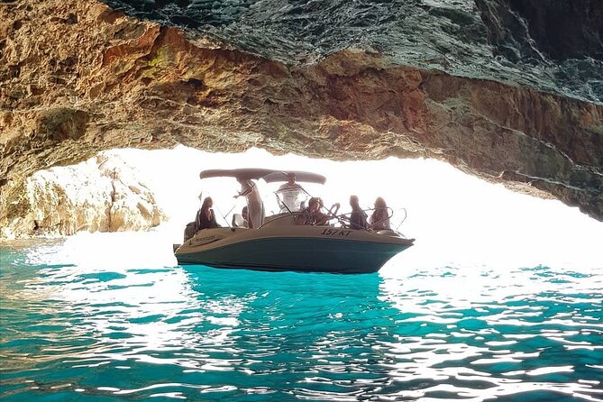 Blue Cave 3 hours GROUP tour with modern speedboat - A fast boat ride with real sea conditions
