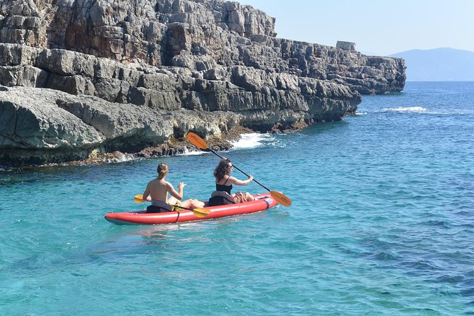 Blue Cave Kayak & Snorkel Adventure from Kotor / Tivat - Swimming and snorkeling in clear Adriatic water