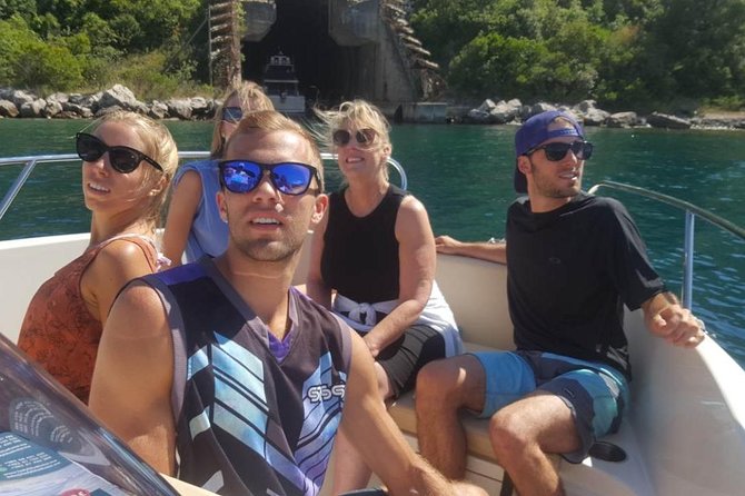 Boat tour to Lady of the Rock , Submarine base & Blue Cave swim - Swimming at Blue Cave or Blue Lagoon