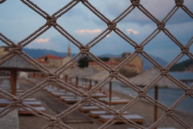 Budva 1 hour Private walking tour - The Ballerina monument and the view toward Mogren Beach