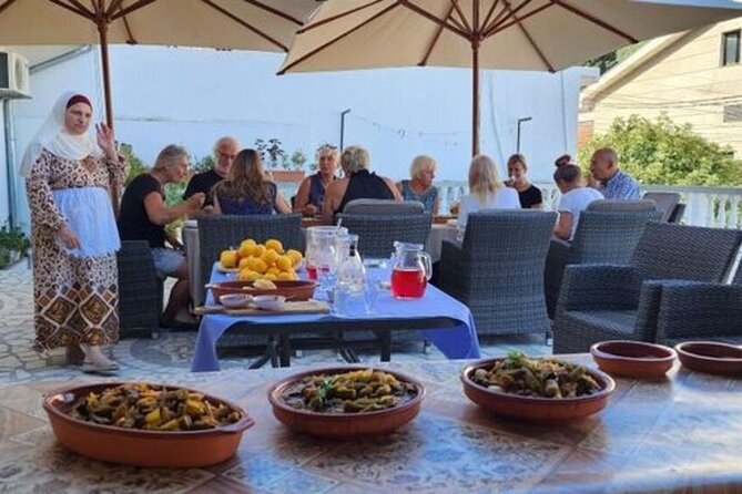 Cooking Class with dinner/lunch in Ulcinj Montenegro - The green market in front of the house