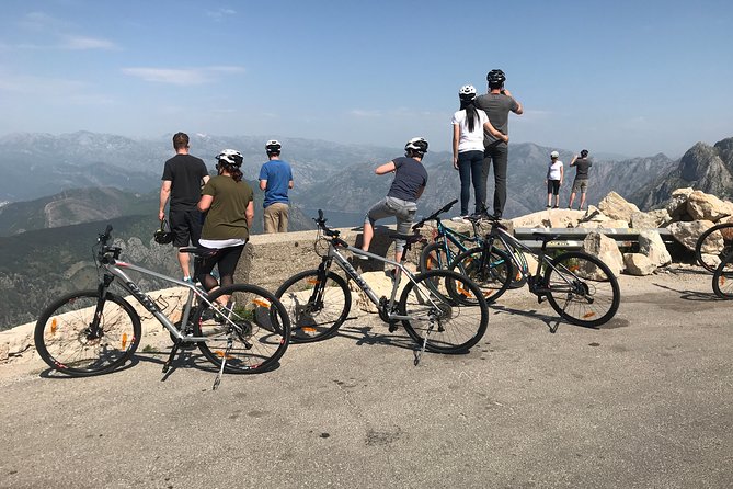 Epic 25 Turns Downhill Bike Descent w/ Panoramic Cable Car Ascent - Twenty-five turns with Kotor Bay below