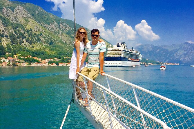 From Tivat/Kotor: Whole Boka Bay Guided Cruise, Comfortable Ship - The Blue Cave and the cost of the extra trip