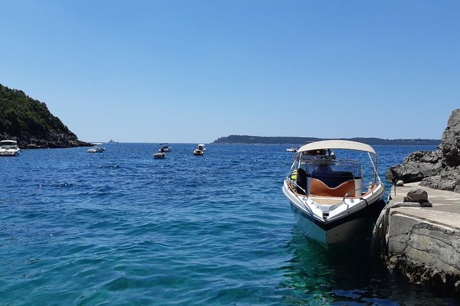 Group Blue Cave tour with a beach stop - 4h duration - Our Lady of the Rocks and the return route