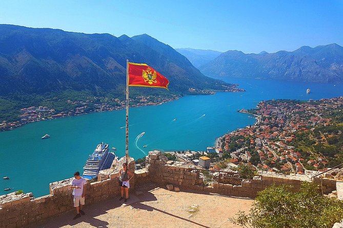 Hiking downhill from Krstac to Kotor, visit San Giovanni fortress - The final descent brings you into Kotor’s Old Town