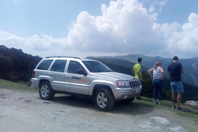 Jeep tour in National park Lovcen - Ivanova Korita and the view toward Njegos Mausoleum