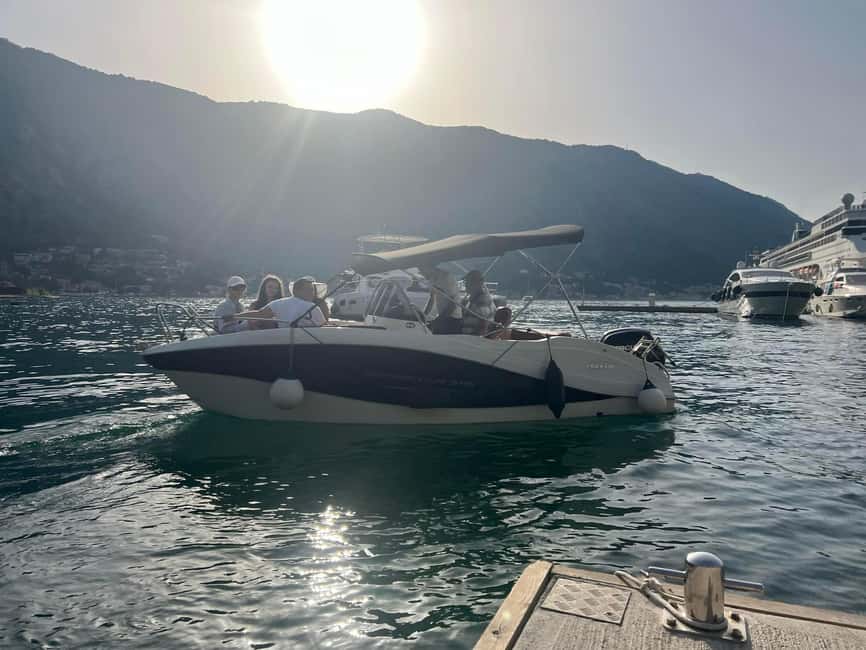 Kotor:Blue Cave ,Lady of the Rocks and Mamula Boat tour - The return ride and what three hours really means