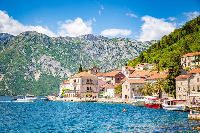 Kotor: Blue Cave Swim Stop, Lady of the Rocks & Submarine Base - The Blue Cave swim stop
