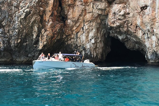 Kotor Private Speedboat Rental: Blue Cave & Lady of the Rocks - Swimming inside the Blue Cave