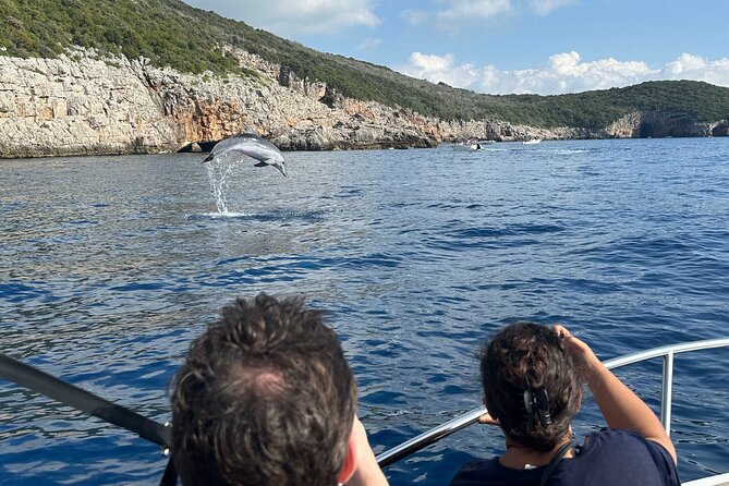 Lady of the Rock and Mamula with Blue Cave Private Tour - The Blue Cave swimming stop