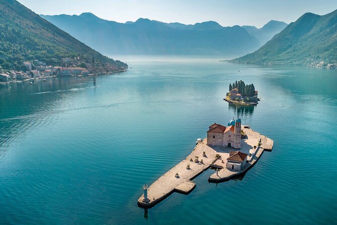 Lady of the Rocks & Perast Old Town Private Tour (up to 5 people) - Perast from the water and the waterfront