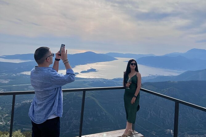 Mini Montenegro Private Tour to Njegusi, Cetinje, Budva and Kotor - Taking the old road above Kotor