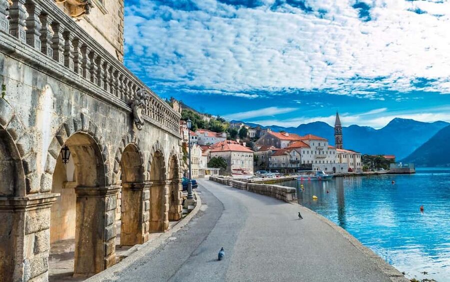Montenegro & Bosnia 2 Countries in 1 Day Tour from Dubrovnik - The road through the Bay of Kotor
