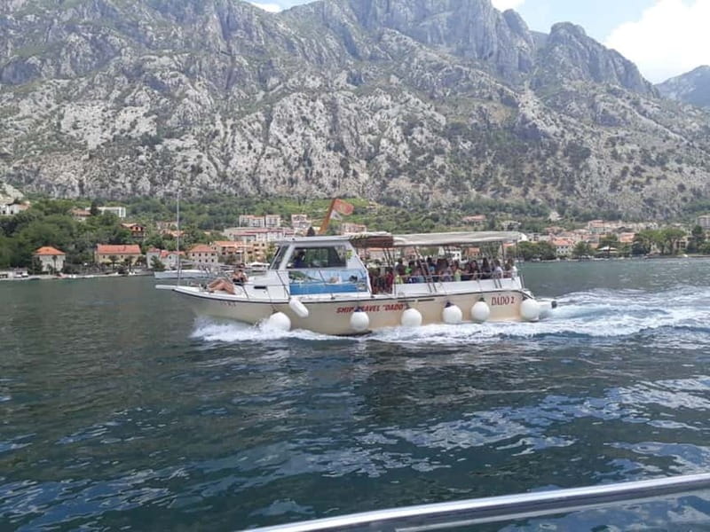 Montenegro Day Trip & Kotor Bay Short Boat Cruise - By boat to Our Lady of the Rocks