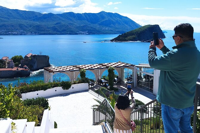 Montenegro shore excursion from Bar or Kotor - Budva and the View Toward St. Nikola’s Island