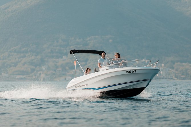Personalized private speed boat tour - Meeting the boat opposite Kotor’s Main Gate