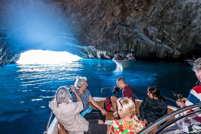 Private Blue Cave tour with a beach stop - 4h30min duration - The submarine pen and former military coast