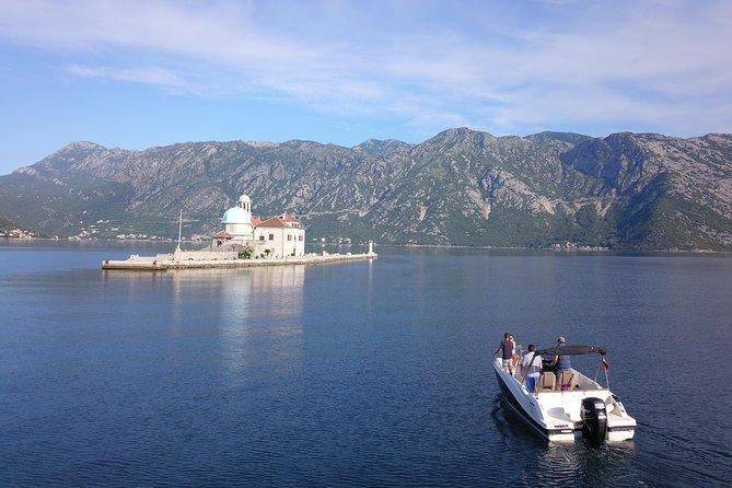 Private tour with speed boat - Perast and Lady of the rock - Our Lady of the Rocks, the first 30-minute stop