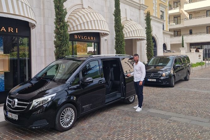 Private transfer from Podgorica airport or Podgorica to Tivat - The Driver’s Role Makes the Difference
