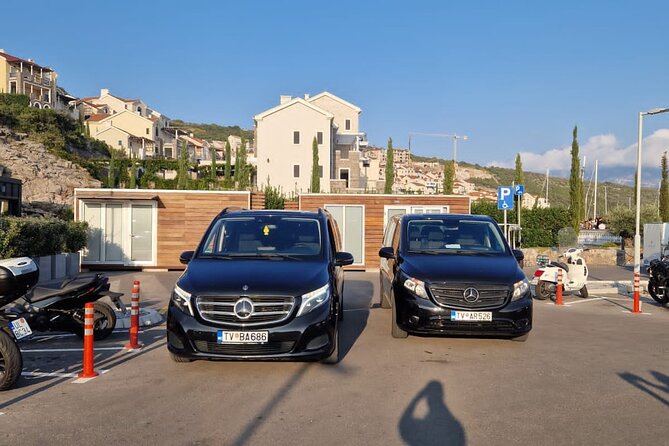 Private transfer from Tivat to Dubrovnik airport - Vehicle choices and comfort