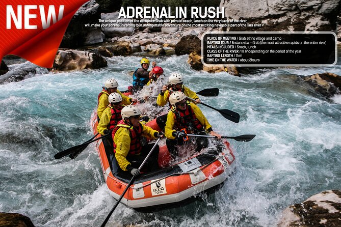 Rafting Adrenalin 7km - Key details before you book
