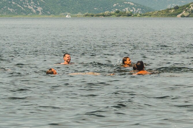Skadar Lake & Crnojevića River: Swimming, Snacks & Wine - Swimming in the fresh blue water