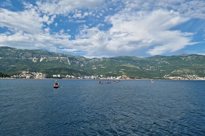Small group kayaking tour from Budva to Sveti Nikola island caves - Paddling around Budva’s Old Town walls