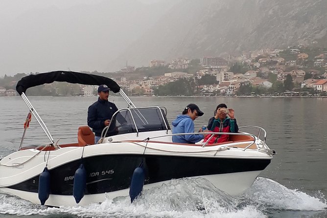 Speed Boat Trip: Kotor Bay attraction , Blue Cave and beach time - The Lustica submarine base is a quick but unusual stop