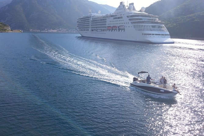 Speed Boat Trip: Kotor Bay attraction , Blue Cave and beach time - Mamula Island passes by with a wartime story