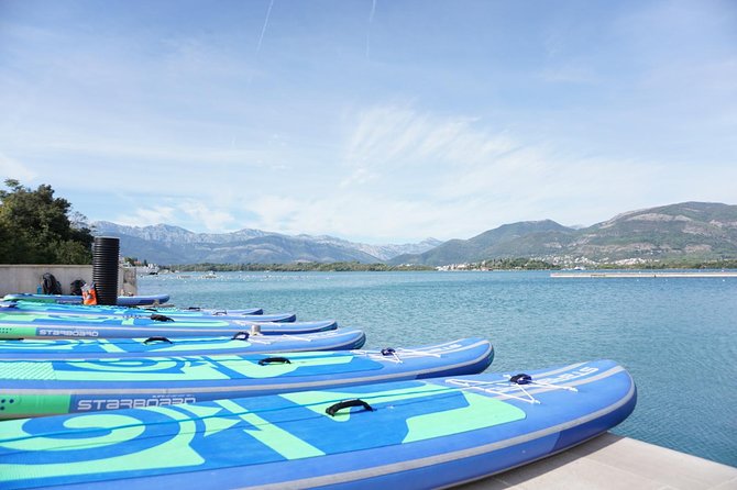Stand-Up-Paddle Board at Bay of Kotor from Tivat or Kotor - How the pickup and timing work