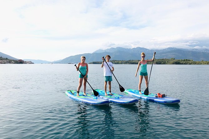 Stand-Up-Paddle Board at Bay of Kotor from Tivat or Kotor - Finding your balance as a first-timer