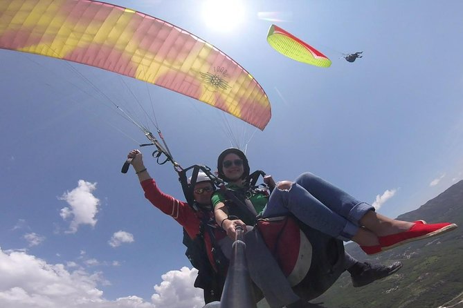 Tandem paragliding in Budva /All-inclusive - Taking Off Above Budva