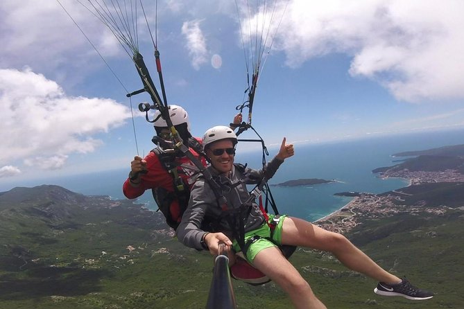 Tandem paragliding in Budva /All-inclusive - GoPro Footage and What You Actually Receive
