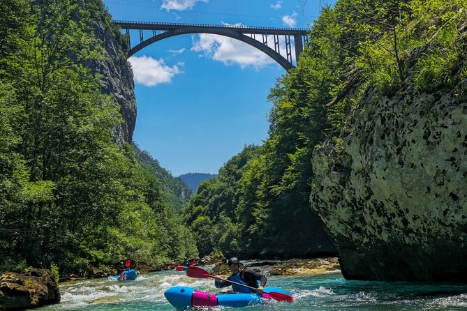 Tara River Packrafting Adventure - How the rapids build your confidence