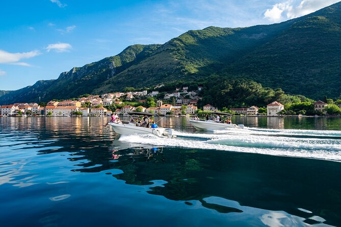 The Grand Boka Tour:Blue Cave, Lady of the Rocks & Submarine Base - Mamula Island and the military past of the coast